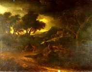 Gaspard Dughet - Landscape with a Storm